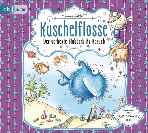 Buchcover und Innenansicht für das Buch: Kuschelflosse 06. Der verhexte Blubberblitz-Besuch