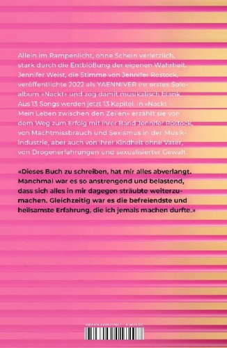 Buchcover und Innenansicht für das Buch: Nackt