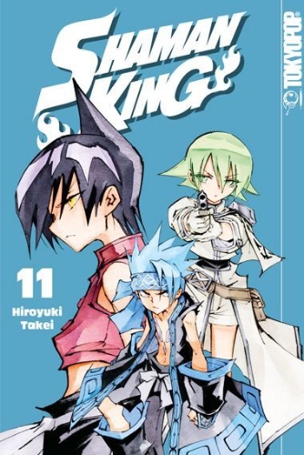 Buchcover und Innenansicht für das Buch: Shaman King 11