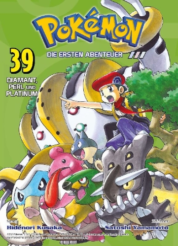 Buchcover und Innenansicht für das Buch: Pokémon - Die ersten Abenteuer 39