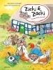 Buchcover und Innenansicht für das Buch: Zicki & Zacki suchen einen Schatz