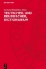 Buchcover und Innenansicht für das Buch: Teutscher, und Reussischer, Dictionarium
