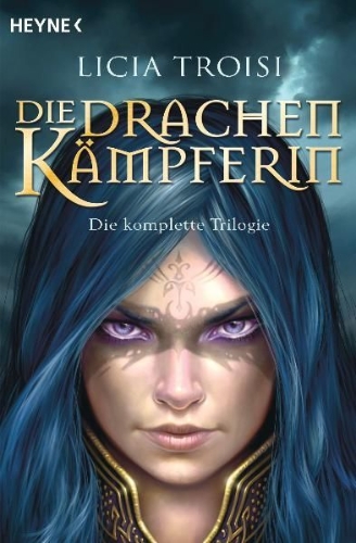 Buchcover und Innenansicht für das Buch: Die Drachenkämpferin