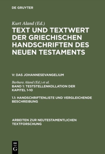 Buchcover und Innenansicht für das Buch: 1. Teststellenkollation der Kapitel 1-10