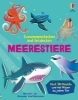 Buchcover und Innenansicht für das Buch: Zusammenstecken und Entdecken: Meerestiere