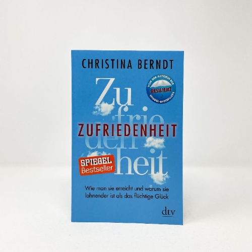 Buchcover und Innenansicht für das Buch: Zufriedenheit