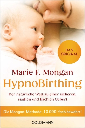 Buchcover und Innenansicht für das Buch: HypnoBirthing