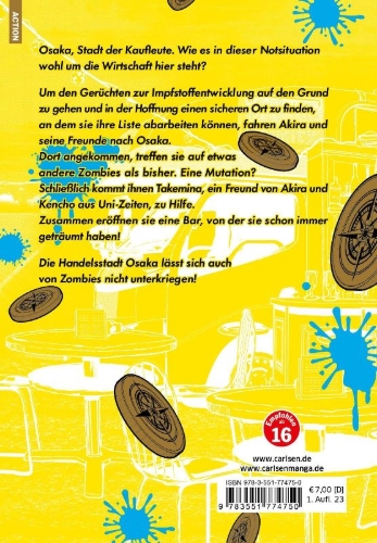 Buchcover und Innenansicht für das Buch: Zombie ni Naru Made ni Shitai 100 no Koto