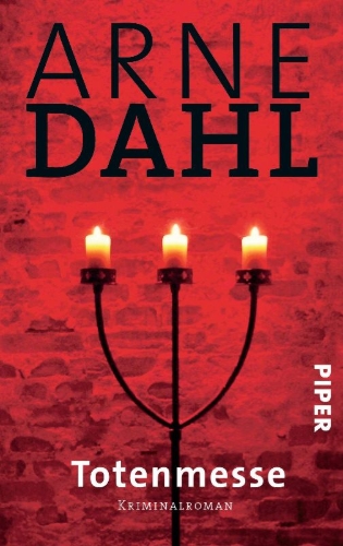 Buchcover und Innenansicht für das Buch: Dödsmässa