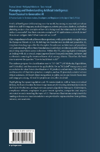 Buchcover und Innenansicht für das Buch: Managing and Understanding Artificial Intelligence: From Classical to Generative AI