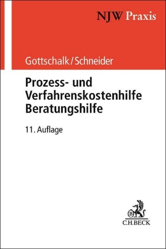 Buchcover und Innenansicht für das Buch: Prozess- und Verfahrenskostenhilfe, Beratungshilfe