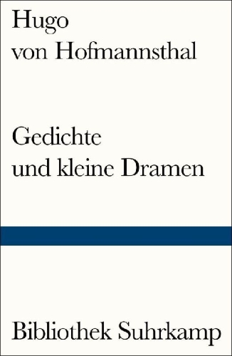 Buchcover und Innenansicht für das Buch: Gedichte und kleine Dramen