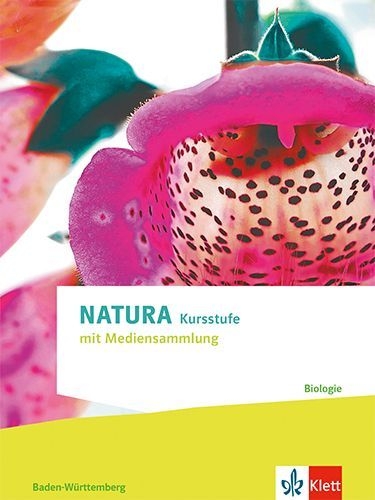Buchcover und Innenansicht für das Buch: Natura Biologie Kursstufe. Ausgabe Baden-Württemberg