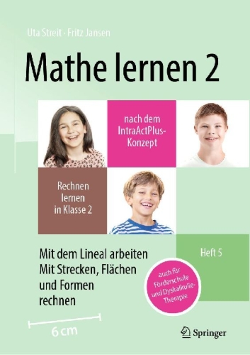Buchcover und Innenansicht für das Buch: Mathe lernen 2 nach dem IntraActPlus-Konzept