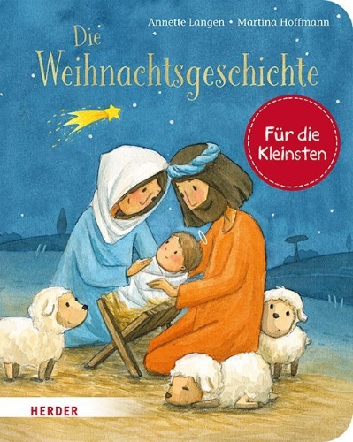 Buchcover und Innenansicht für das Buch: Die Weihnachtsgeschichte (Pappbilderbuch)