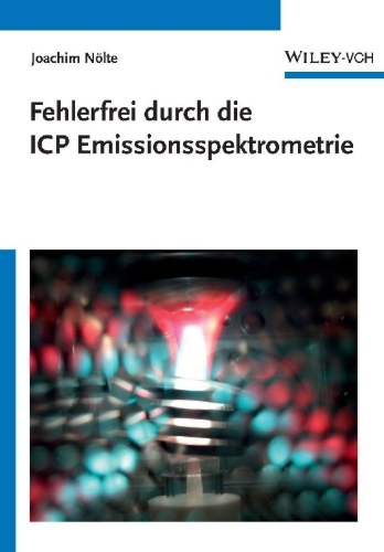 Buchcover und Innenansicht für das Buch: Fehlerfrei durch die ICP Emissionsspektrometrie