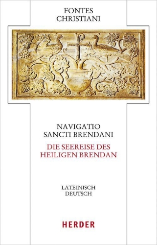 Buchcover und Innenansicht für das Buch: Navigatio sancti Brendani - Die Seereise des heiligen Brendan