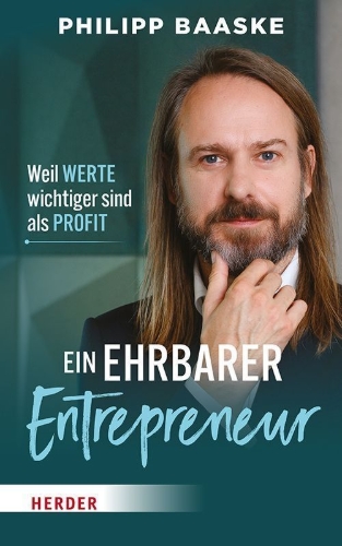 Buchcover und Innenansicht für das Buch: Ein ehrbarer Entrepreneur