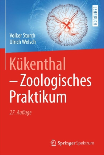 Buchcover und Innenansicht für das Buch: Kükenthal - Zoologisches Praktikum