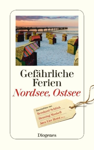 Buchcover und Innenansicht für das Buch: Gefährliche Ferien - Nordsee, Ostsee