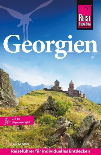 Buchcover und Innenansicht für das Buch: Reise Know-How Reiseführer Georgien