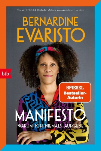 Buchcover und Innenansicht für das Buch: Manifesto. On never giving up
