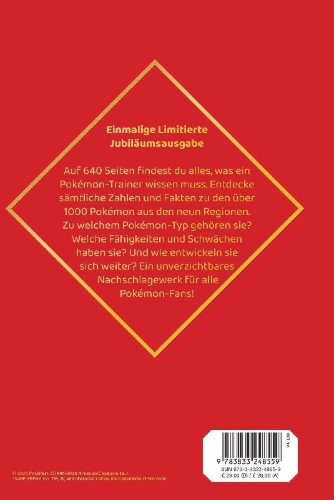 Buchcover und Innenansicht für das Buch: Pokémon Super Duper Extra Deluxe Essential Handbook
