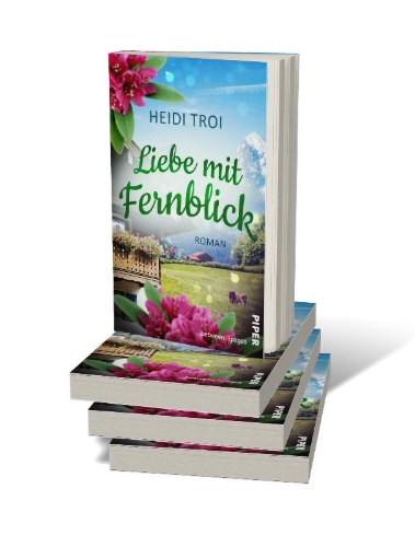 Buchcover und Innenansicht für das Buch: Liebe mit Fernblick