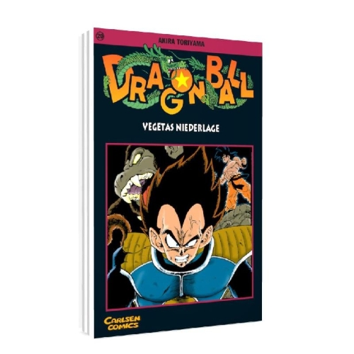 Buchcover und Innenansicht für das Buch: Dragon Ball 20. Vegetas Niederlage
