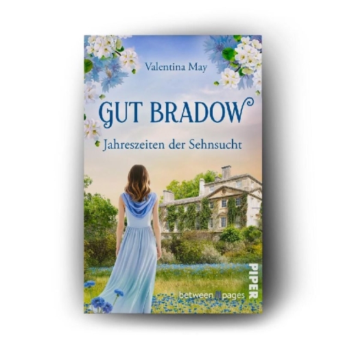 Buchcover und Innenansicht für das Buch: Gut Bradow - Jahreszeiten der Sehnsucht