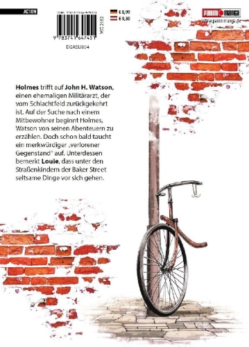 Buchcover und Innenansicht für das Buch: Gaslight Stray Dog Detectives 04
