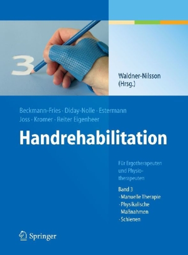 Buchcover und Innenansicht für das Buch: Handrehabilitation 3