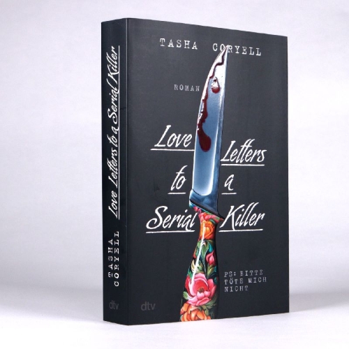 Buchcover und Innenansicht für das Buch: Love Letters to a Serial Killer