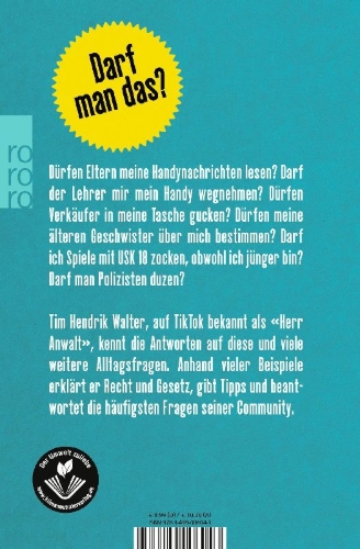 Buchcover und Innenansicht für das Buch: #5MinutenJura