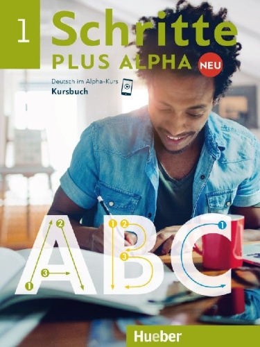 Buchcover und Innenansicht für das Buch: Schritte plus Alpha Neu 1.  Kursbuch