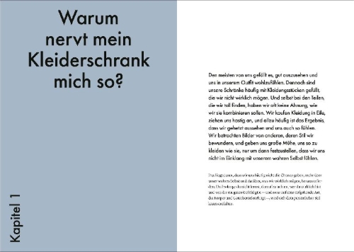 Buchcover und Innenansicht für das Buch: Look good, feel good