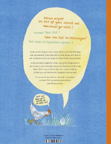 Buchcover und Innenansicht für das Buch: Hast du Zeit?