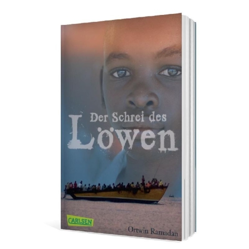Buchcover und Innenansicht für das Buch: Der Schrei des Löwen