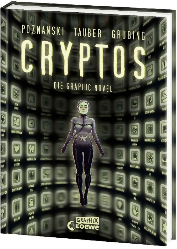 Buchcover und Innenansicht für das Buch: Cryptos - Die Graphic Novel