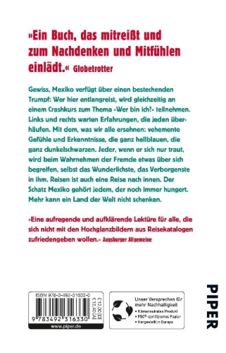 Buchcover und Innenansicht für das Buch: In Mexiko