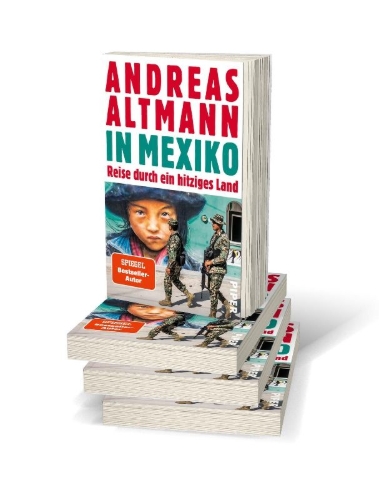Buchcover und Innenansicht für das Buch: In Mexiko