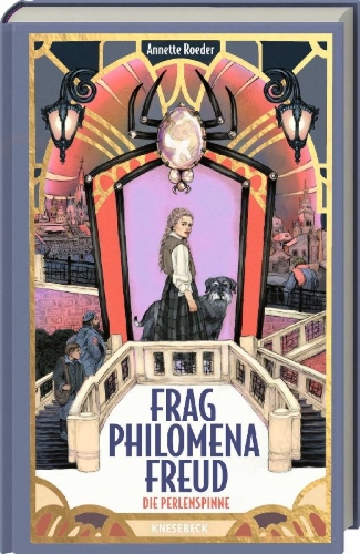 Buchcover und Innenansicht für das Buch: Frag Philomena Freud