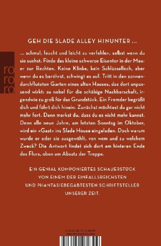 Buchcover und Innenansicht für das Buch: Slade House