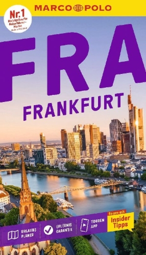 Buchcover und Innenansicht für das Buch: MARCO POLO Reiseführer Frankfurt