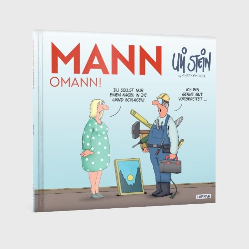 Buchcover und Innenansicht für das Buch: Uli Stein für Verliebte: Mann o Mann!