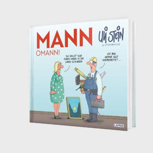 Buchcover und Innenansicht für das Buch: Uli Stein für Verliebte: Mann o Mann!