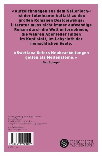 Buchcover und Innenansicht für das Buch: Zapiski iz podpol'ja
