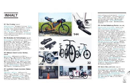 Buchcover und Innenansicht für das Buch: Handbuch Fahrrad und E-Bike