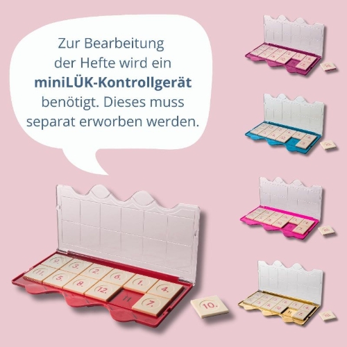 Buchcover und Innenansicht für das Buch: miniLÜK. Das Lernpaket für die 2. Klasse