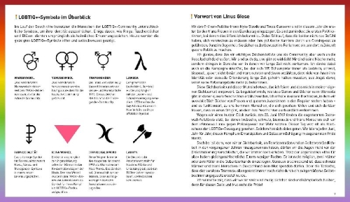 Buchcover und Innenansicht für das Buch: Queer Story